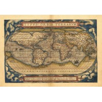 Hărți - Atlas Ortelius - hârtie manuală - A4