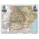 Cadouri Alese Hărți România imprimate pe piele - A3 Cadouri culturale 120,00 lei