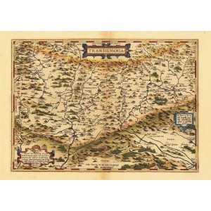 Cadouri Alese Hărți - Atlas Ortelius - Transylvania-hârtie manuală - A3 Cadouri culturale 79,00 lei